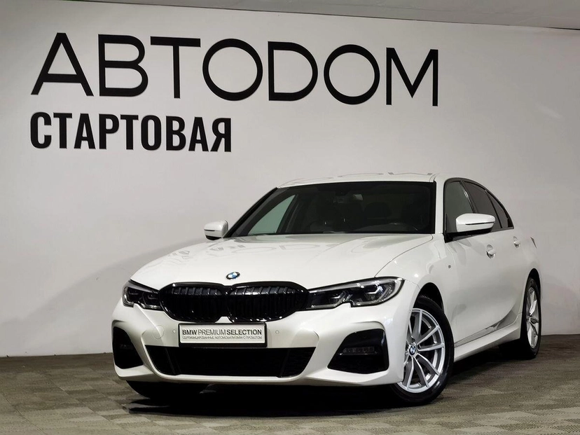 Автомобиль BMW 3 серии VII поколение (G20/G21/G28) 320 2.0d AT 4WD (190 л.с.) M Sport Edition 21 Белый 2021 с пробегом 44 820 км