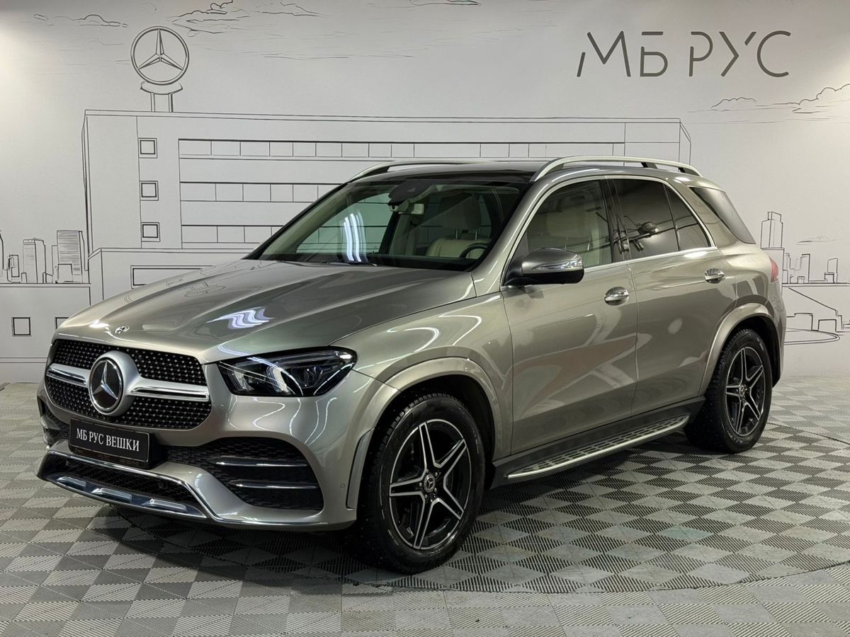 Автомобиль Mercedes-Benz GLE II поколение (V167) 450 3.0 AT 4Matic (367 л.с.) Sport Plus Серый 2020 с пробегом 33 000 км