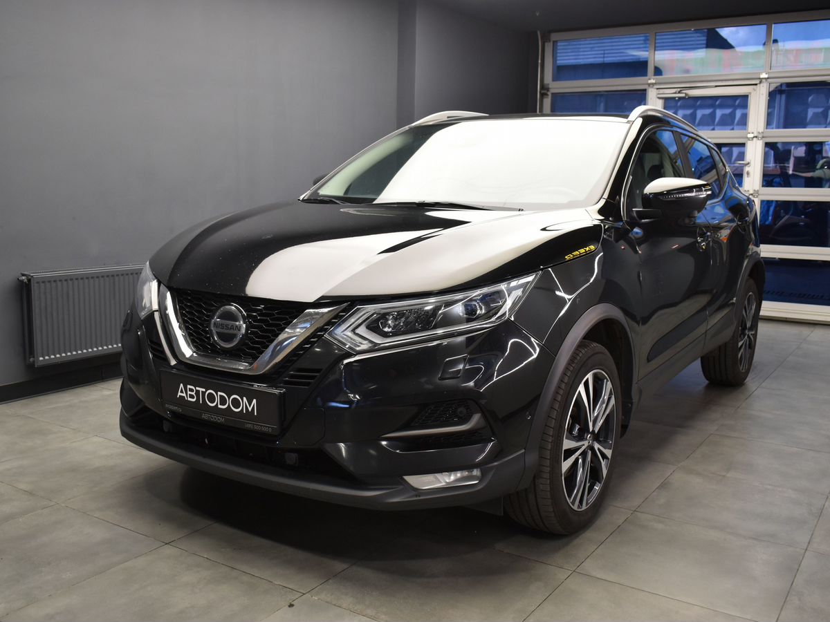 Nissan Qashqai II [рестайлинг] 2.0 CVT 4WD (144 л.с.) LE+ (2019-2020) Чёрный 2020 с пробегом 151 000 км