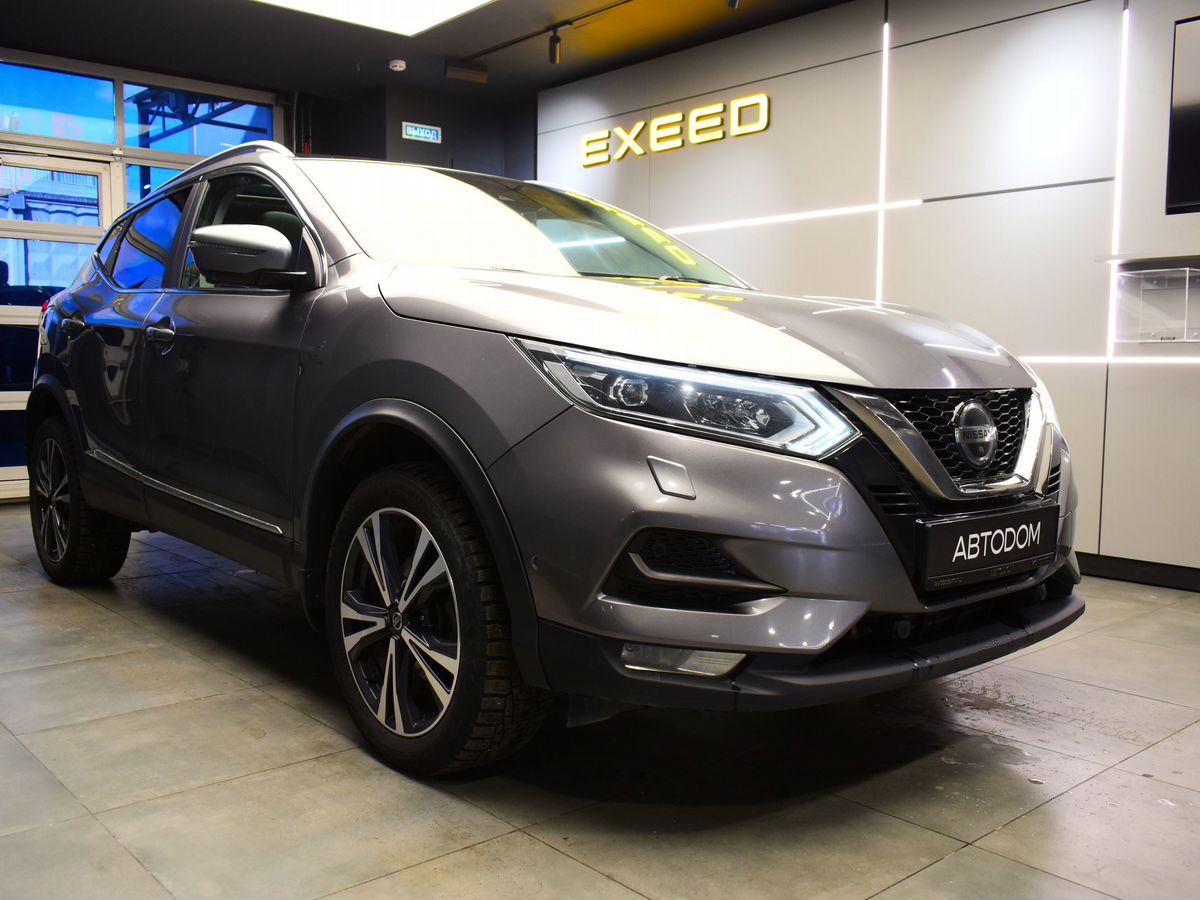 Автомобиль Nissan Qashqai II [рестайлинг] 2.0 CVT (144 л.с.) LE Top (2019-2020) Серый 2020 с пробегом 125 937 км