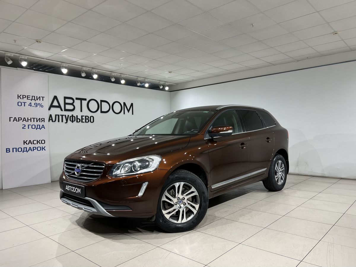 Volvo XC60 I [рестайлинг] 2.4d AT 4WD (181 л.с.) Base Коричневый 2014 с пробегом 168 626 км