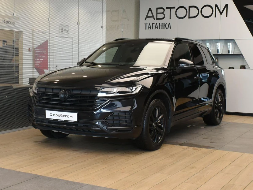 Volkswagen Touareg III поколение 3.0d AT 4WD (249 л.с.) Status Чёрный 2021 с пробегом 106 820 км