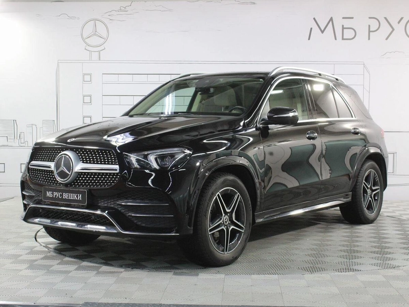 Автомобиль Mercedes-Benz GLE II поколение (V167) 300 2.0d AT 4Matic (245 л.с.) Sport Plus Чёрный 2021 с пробегом 81 213 км