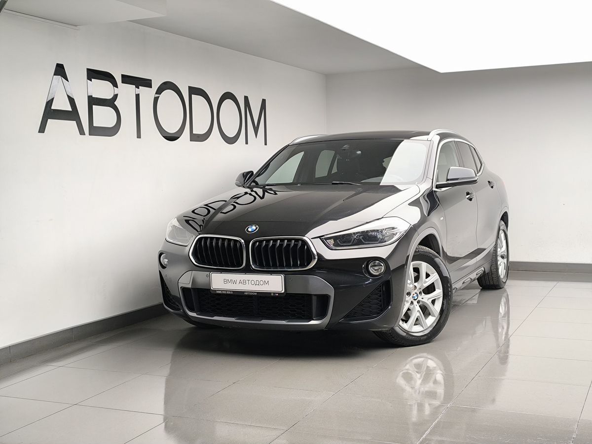 BMW X2 I поколение (F39) 2.0d AT 4WD (190 л.с.) M Sport Чёрный 2018 с пробегом 124 398 км