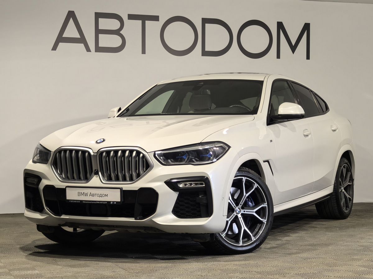 BMW X6 III поколение (G06) 3.0d AT 4WD (340 л.с.) M Sport Pro Белый 2020 с пробегом 118 447 км
