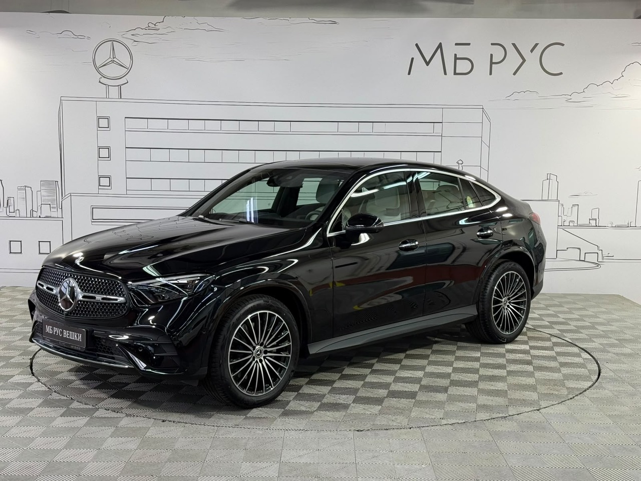 Mercedes-Benz GLC coupe II поколение (C254) 2.0 AT 4Matic (258 л.с.) Base Чёрный 2026 
