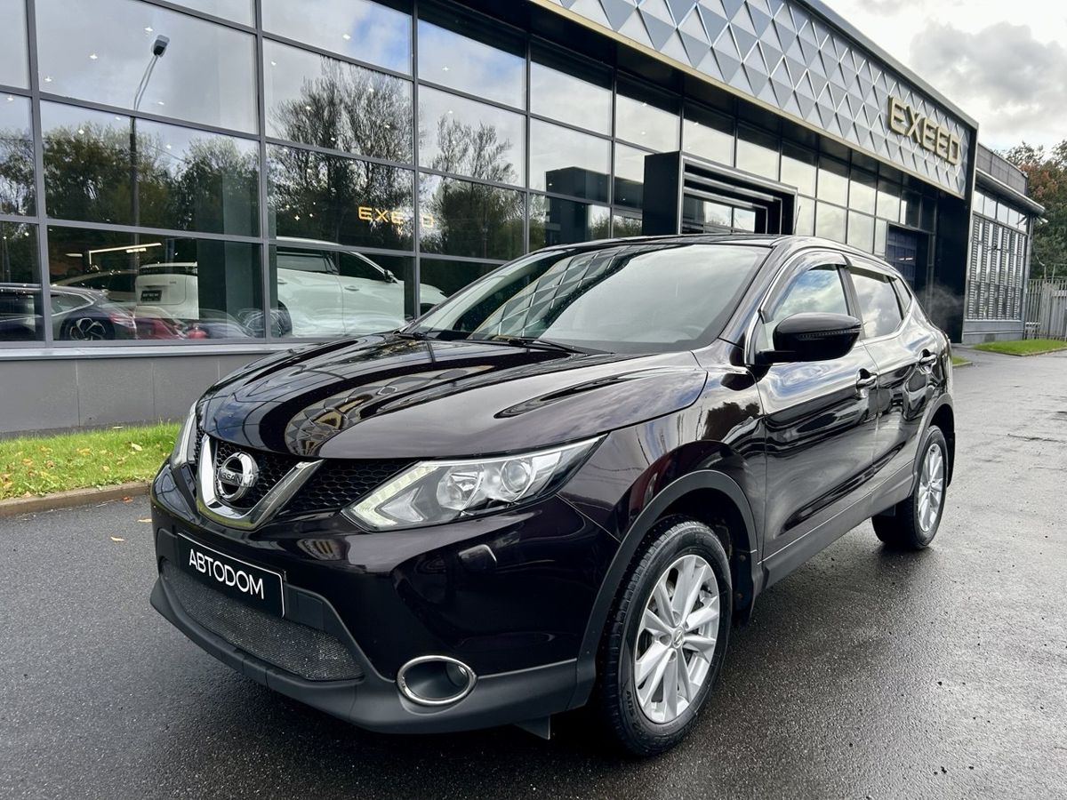 Nissan Qashqai II поколение 2.0 CVT (144 л.с.) QE Фиолетовый 2014 с пробегом 110 767 км