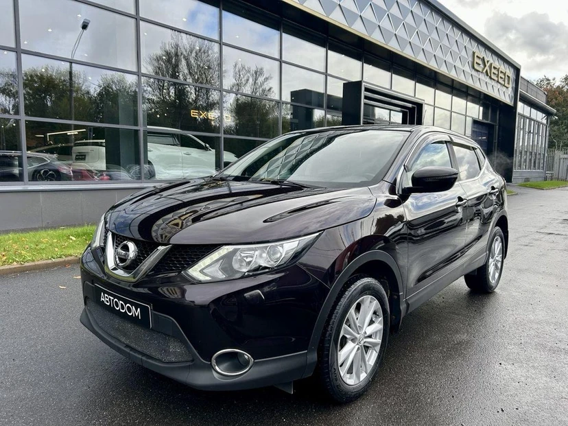 Nissan Qashqai II поколение 2.0 CVT (144 л.с.) QE Фиолетовый 2014 с пробегом 110 767 км
