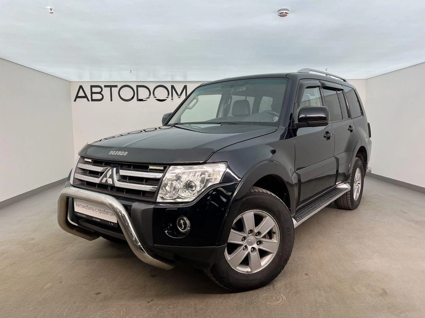 Автомобиль Mitsubishi Pajero IV поколение 3.8 AT 4WD (250 л.с.) Ultimate Чёрный 2007 с пробегом 193 400 км