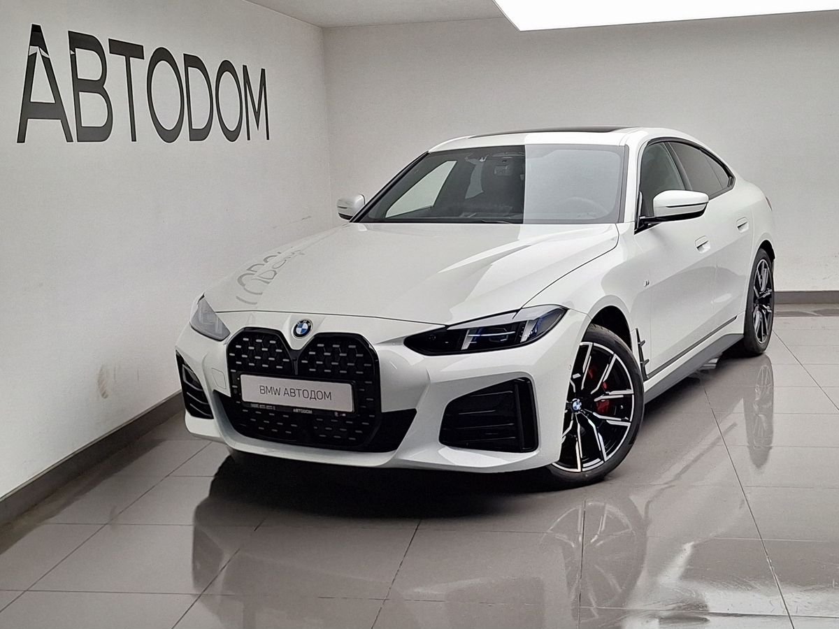 Автомобиль BMW 4 серии II (G22/G23/G26) [рестайлинг] 2.0 AT (184 л.с.) M Sport Pro Белый 2025 с пробегом 2 000 км