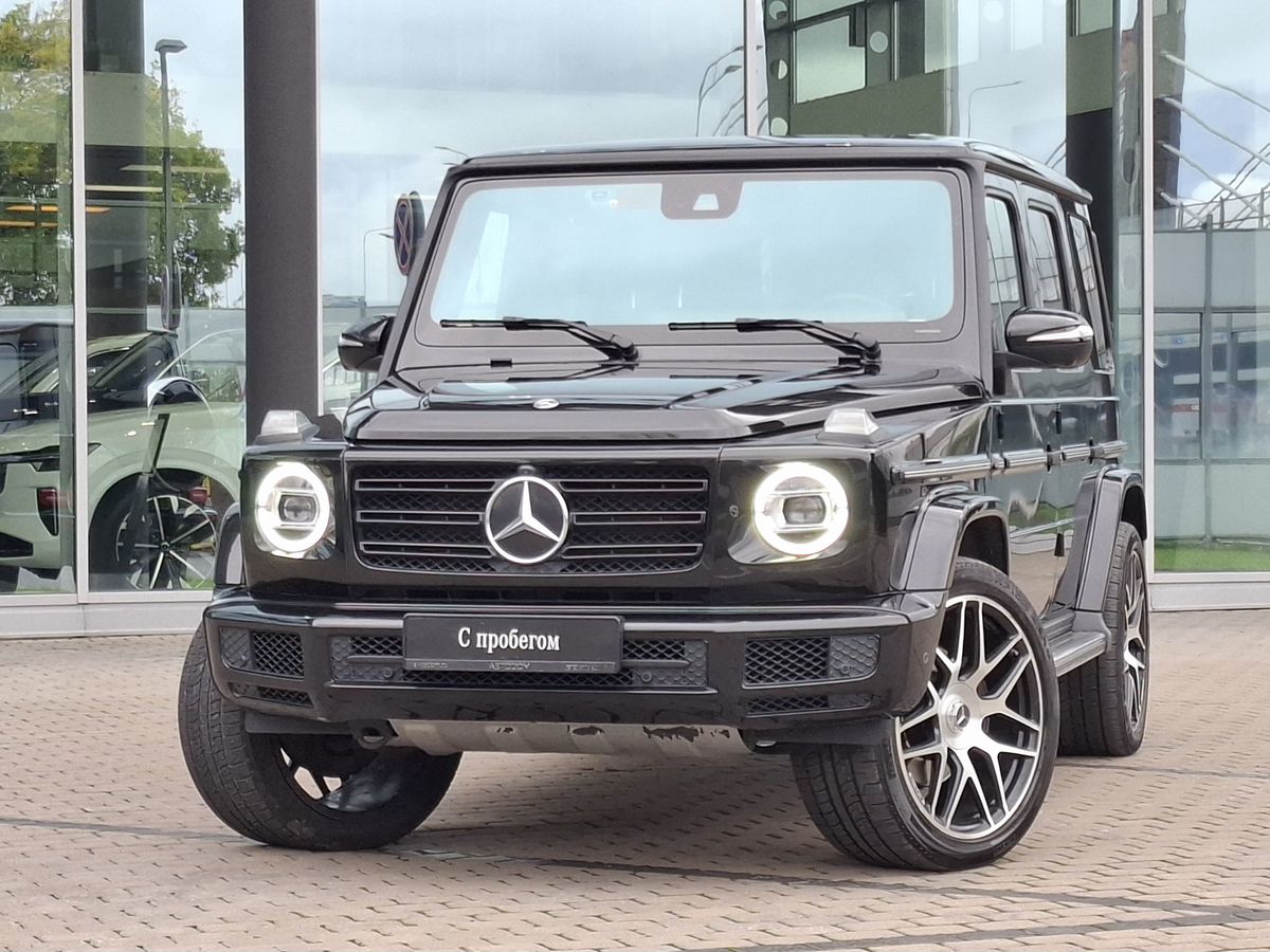 Mercedes-Benz G-Класс III поколение (W463) 400 2.9d AT 4Matic (330 л.с.) Base Чёрный 2021 с пробегом 65 562 км
