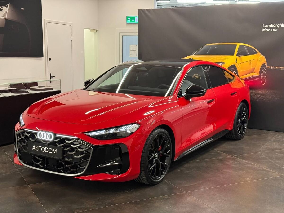 Автомобиль Audi A5 III поколение (B10) 2.0 AMT 4WD (204 л.с.) Sport Красный 2025 с пробегом 9 км