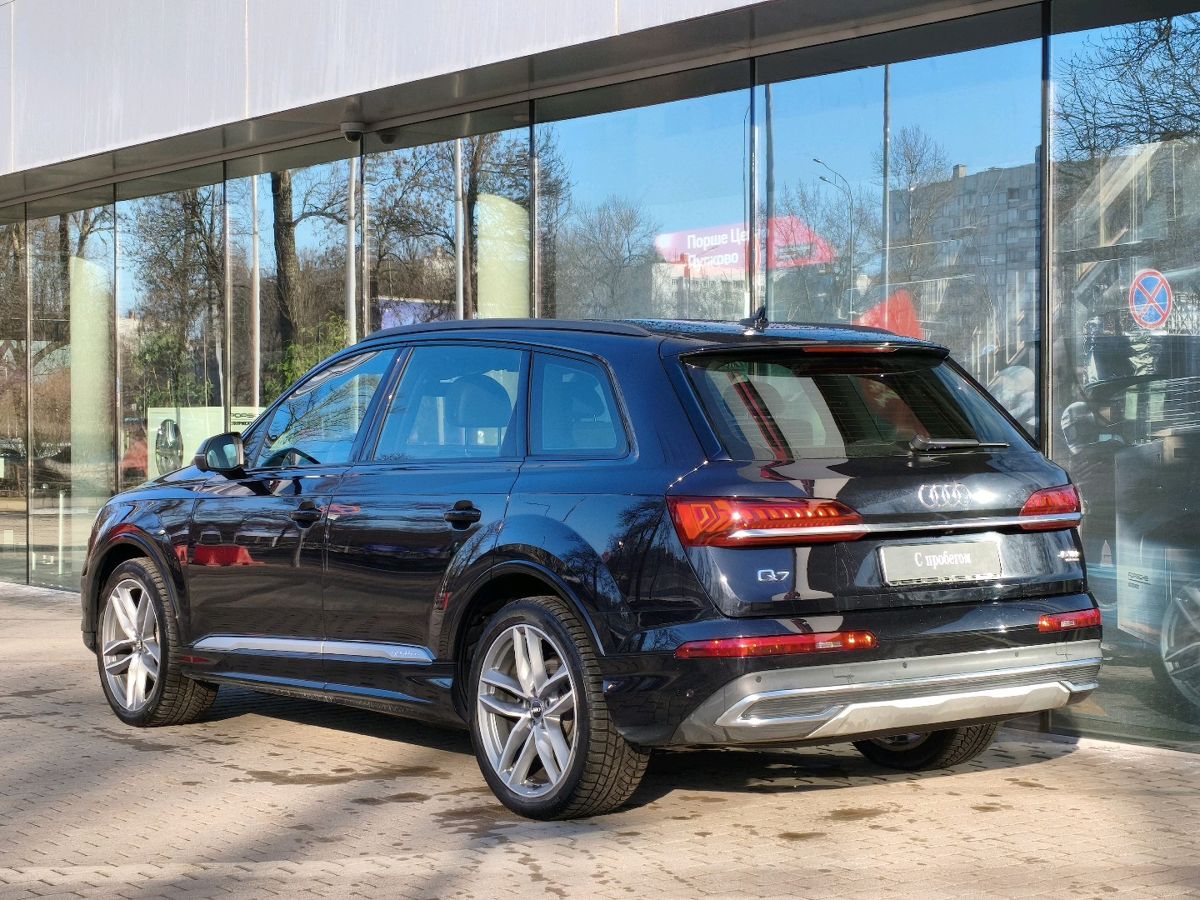 Автомобиль Audi Q7 II (4M) [рестайлинг] 3.0d AT 4WD (249 л.с.) Sport Чёрный 2020 с пробегом 116 700 км