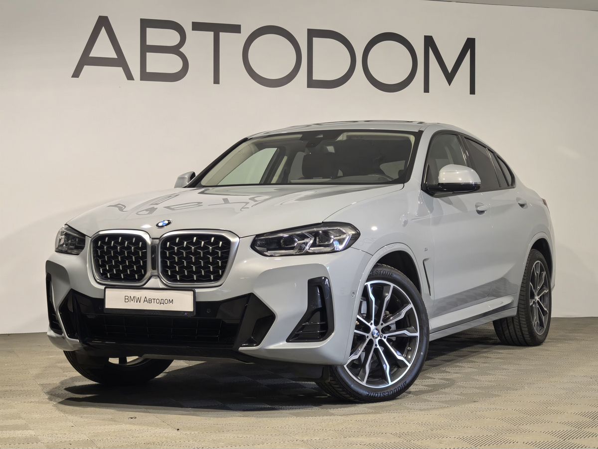 BMW X4 II (G02) [рестайлинг] 2.0 AT 4WD (245 л.с.) Base Серый 2024 с пробегом 10 901 км