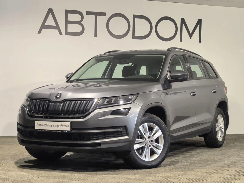 Skoda Kodiaq I поколение 2.0 AMT 4WD (180 л.с.) Hockey Edition Серый 2021 с пробегом 58 471 км