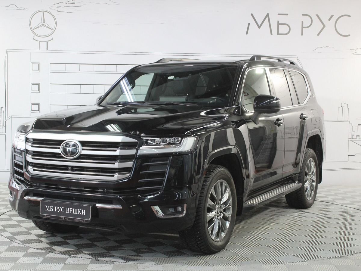 Автомобиль Toyota Land Cruiser X (J300) 3.4d AT 4WD (299 л.с.) 70th Anniversary Чёрный 2021 с пробегом 37 094 км