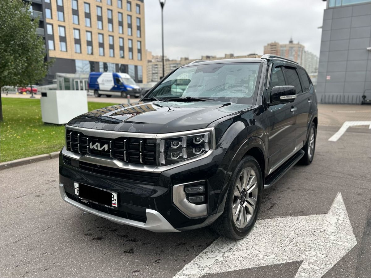 Kia Mohave I [2-й рестайлинг] 3.0d AT 4WD (249 л.с.) Premium+ Чёрный 2024 с пробегом 38 324 км