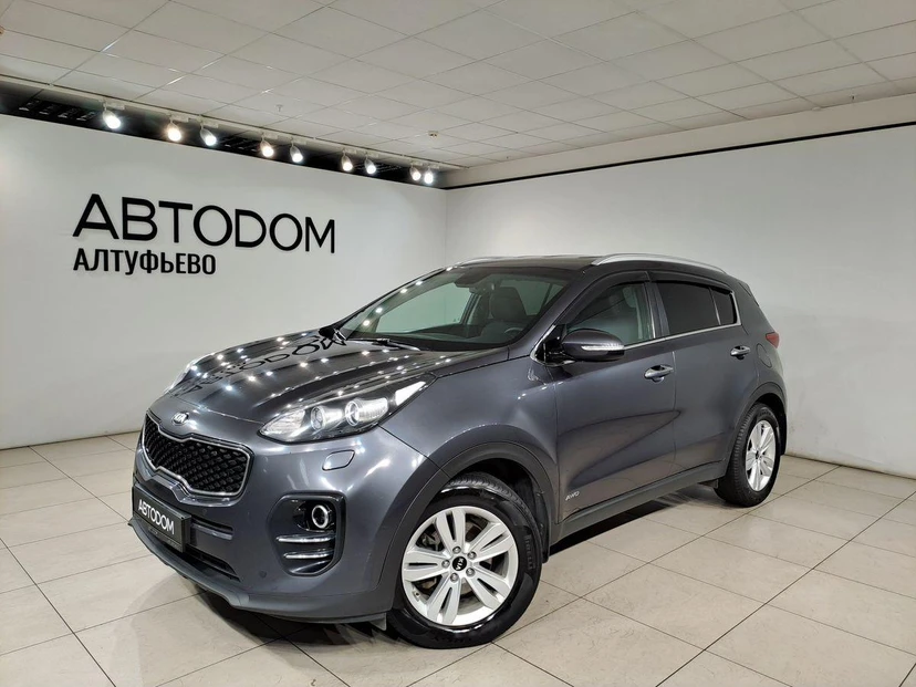Kia Sportage IV поколение 2.0 AT 4WD (150 л.с.) Comfort RED Line Серый 2017 с пробегом 242 687 км