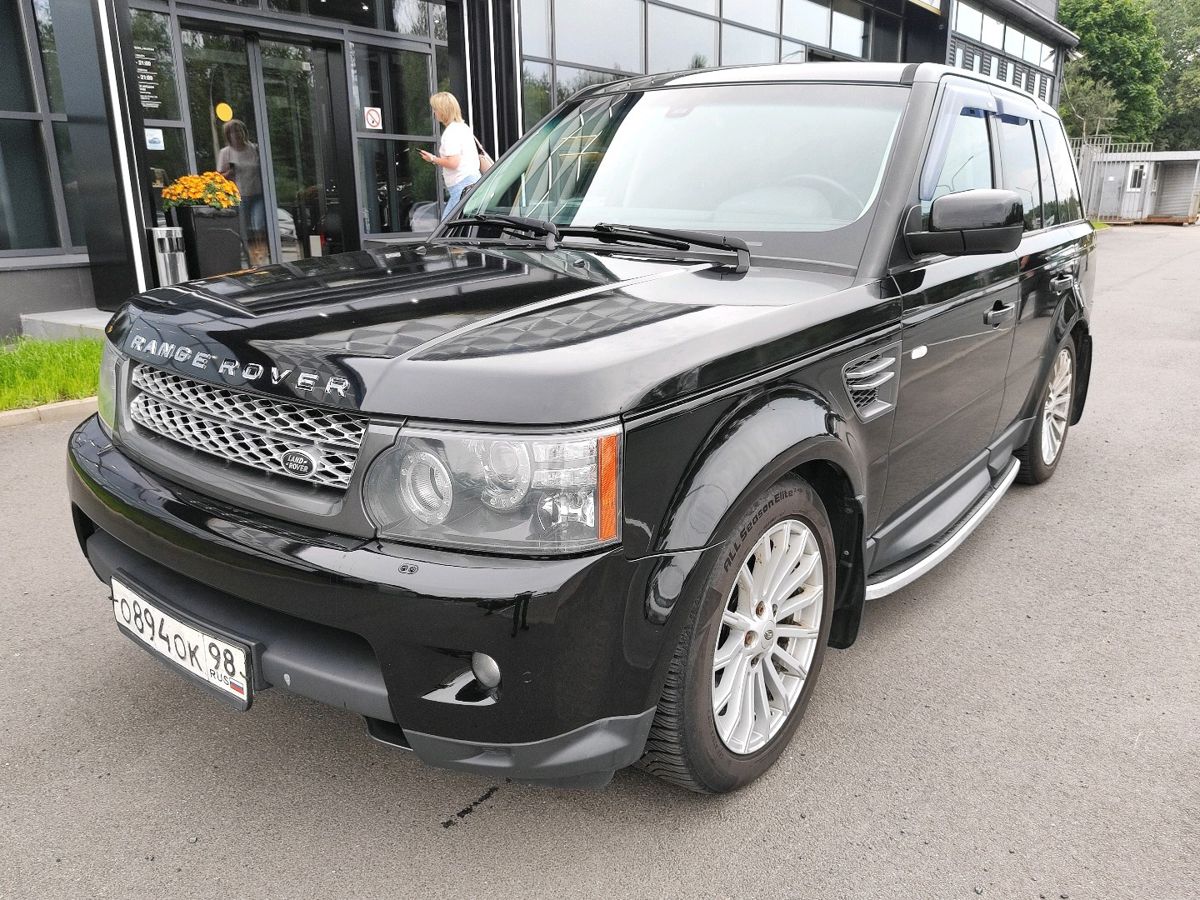 Land Rover Range Rover Sport I [рестайлинг] 3.0d AT 4WD (245 л.с.) SE Чёрный 2009 с пробегом 306 791 км