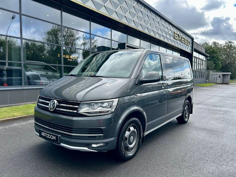 Volkswagen Multivan IV поколение (T6) 2.0d AMT 4WD (180 л.с.) PanAmericana Серый 2017 с пробегом 176 146 км