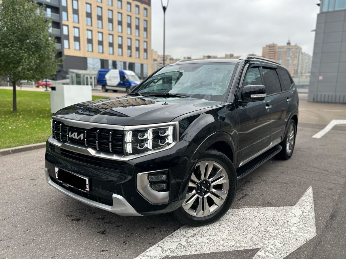 Kia Mohave I [2-й рестайлинг] 3.0d AT 4WD (249 л.с.) Premium+ Чёрный 2024 с пробегом 38 324 км