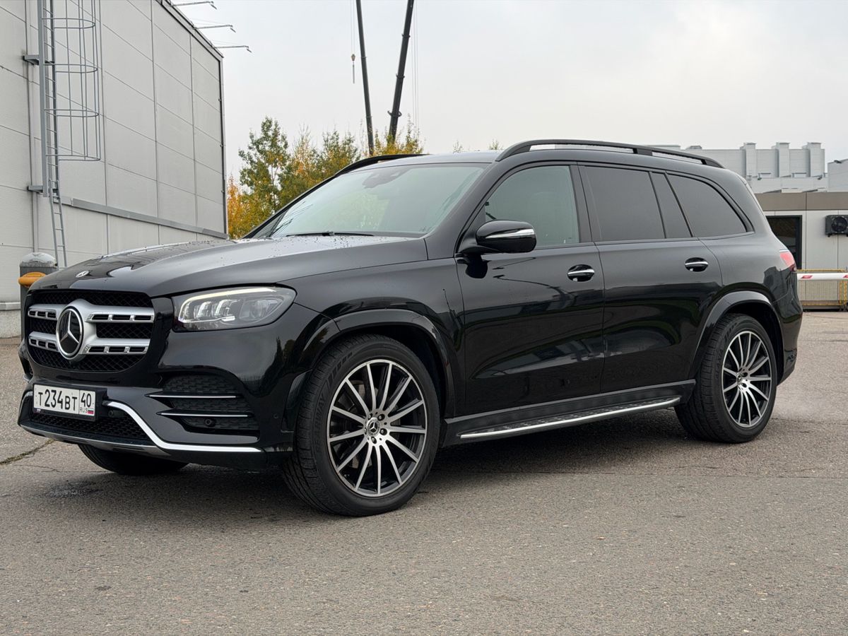 Mercedes-Benz GLS II поколение (X167) 450 3.0 AT 4Matic (367 л.с.) Sport Чёрный 2021 с пробегом 55 091 км