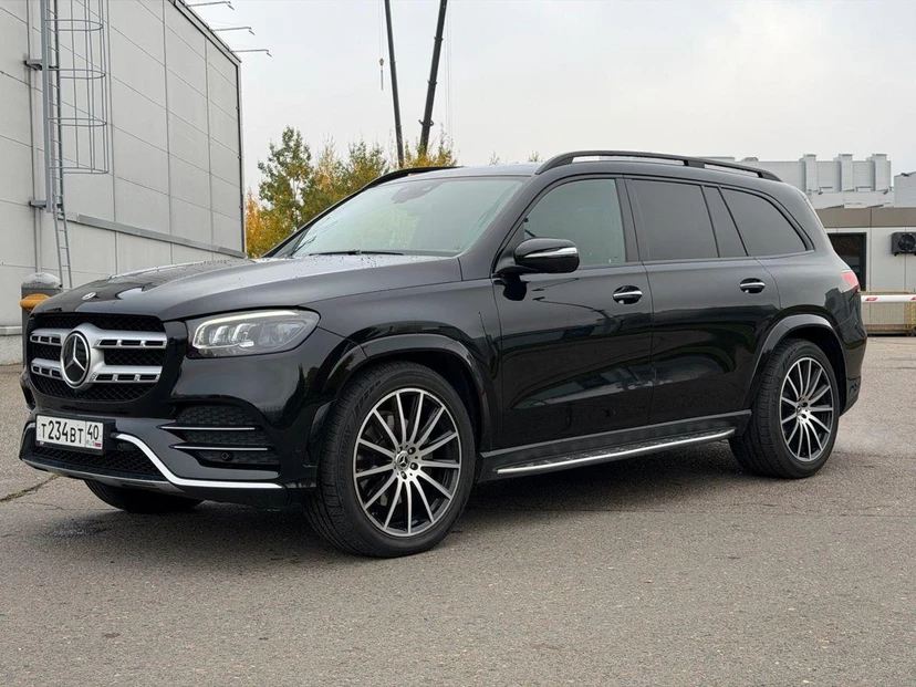 Mercedes-Benz GLS II поколение (X167) 450 3.0 AT 4Matic (367 л.с.) Sport Чёрный 2021 с пробегом 55 091 км
