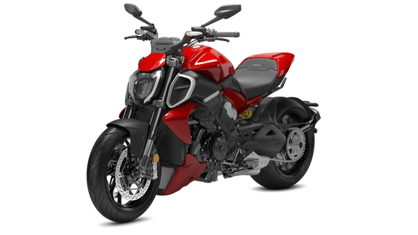 Мотоцикл Ducati Diavel V4 I поколение Diavel V4 Base Красный 2023 с пробегом 1 км