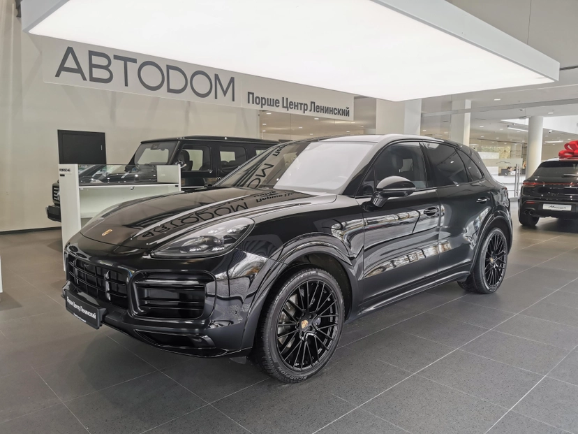 Автомобиль Porsche Cayenne III поколение 3.0 AT 4WD (340 л.с.) Platinum Edition Чёрный 2020 с пробегом 68 000 км