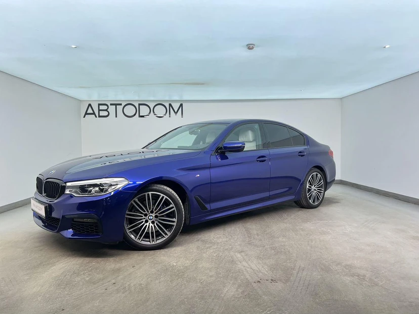 BMW 5 серии VII поколение (G30/G31) 530 3.0d AT 4WD (249 л.с.) M Sport Pro Чёрный 2019 с пробегом 46 348 км
