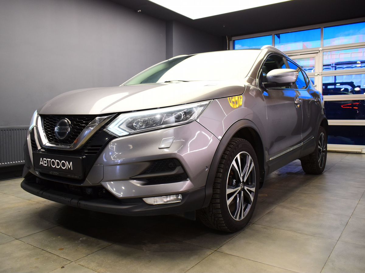Автомобиль Nissan Qashqai II [рестайлинг] 2.0 CVT (144 л.с.) LE Top (2019-2020) Серый 2020 с пробегом 125 937 км