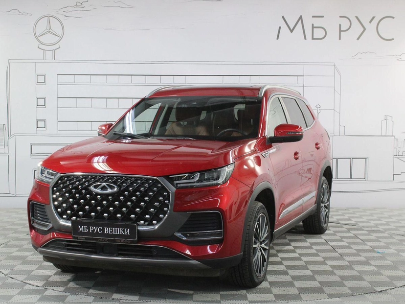 Автомобиль CHERY Tiggo 8 Pro Max I поколение 2.0 AMT 4WD (197 л.с.) Ultimate Красный 2022 с пробегом 18 500 км