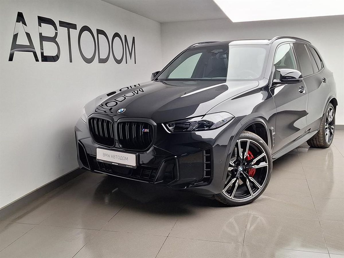 Автомобиль BMW X5 IV (G05) [рестайлинг] 4.4 AT 4WD (530 л.с.) Base Чёрный 2025 