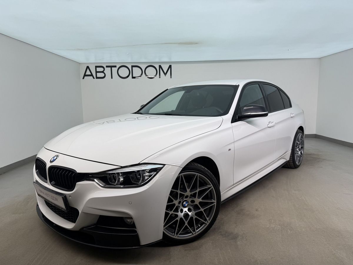 Автомобиль BMW 3 серии VI (F30/F31/F34) [рестайлинг] 320 2.0 AT 4WD (184 л.с.) M Sport (Локальная сборка) Белый 2016 с пробегом 113 532 км