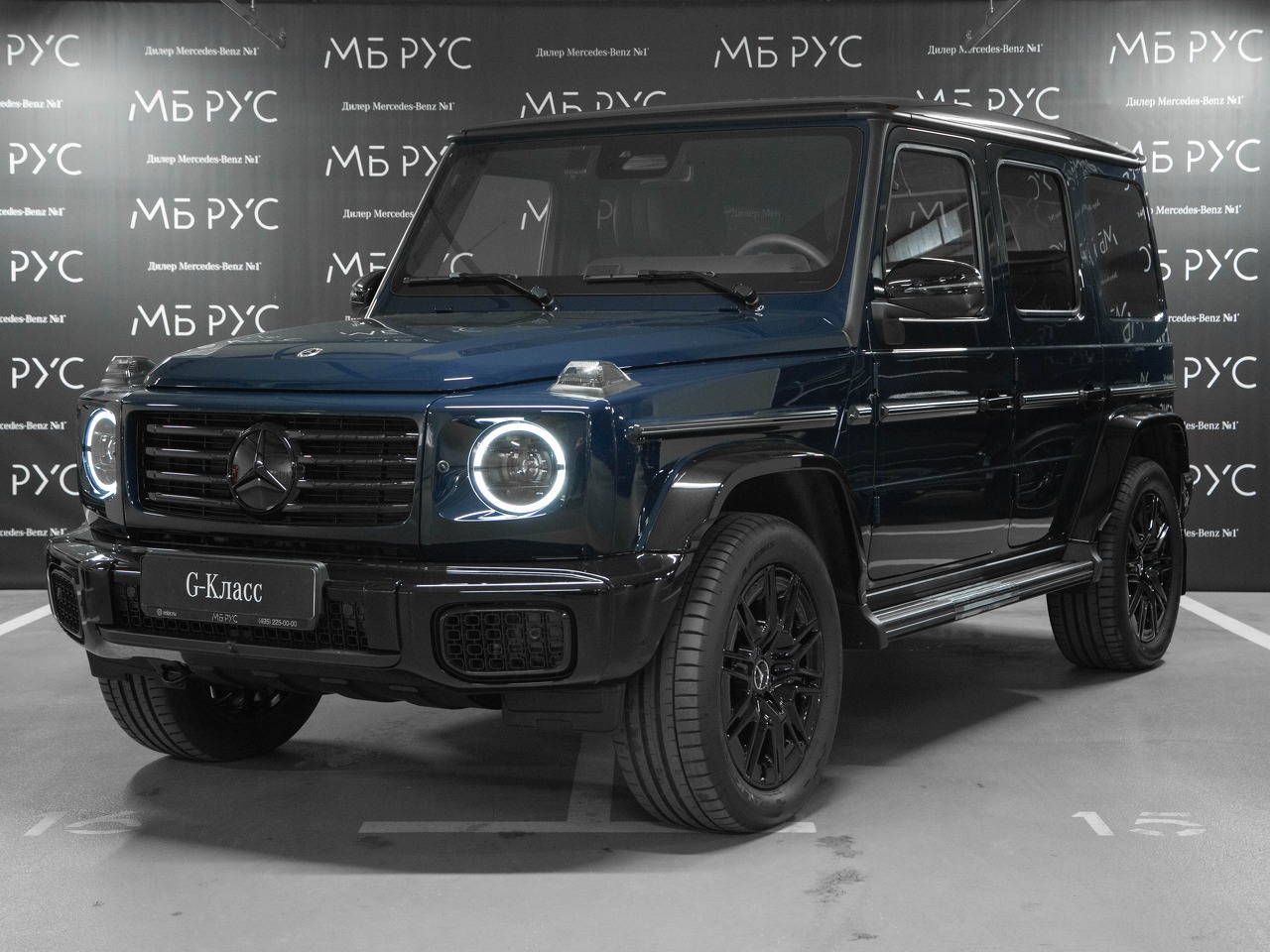 Mercedes-Benz G-Класс III (W463) [рестайлинг] G 450 3.0d AT 4Matic (367 л.с.) G 450 d AMG Line Синий 2025 