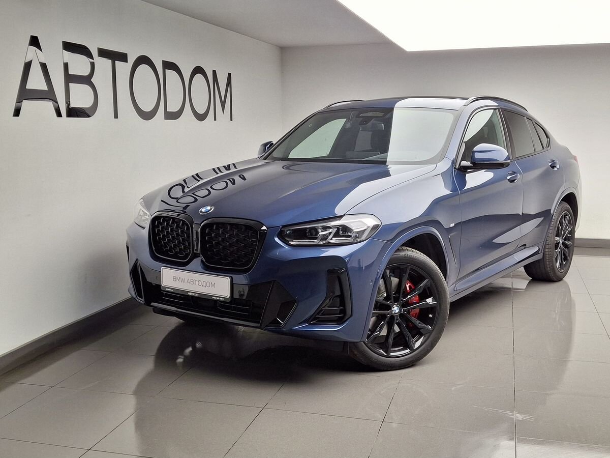 BMW X4 II (G02) [рестайлинг] 2.0 AT 4WD (184 л.с.) Base Синий 2025 
