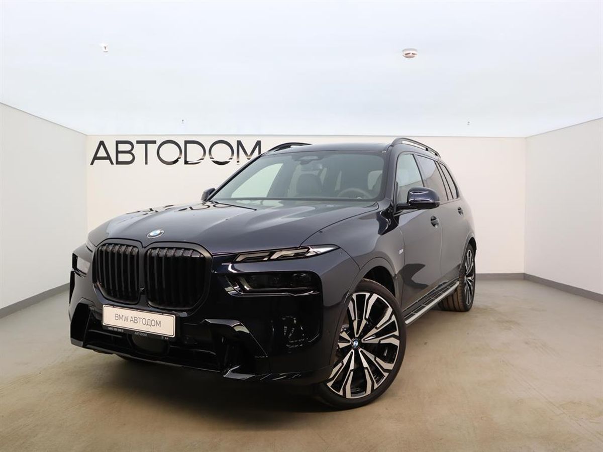 Автомобиль BMW X7 I (G07) [рестайлинг] 3.0d AT 4WD (340 л.с.) xDrive40d Чёрный 2025 