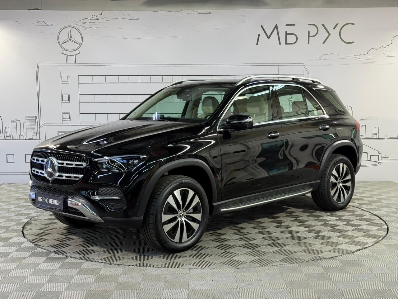 Mercedes-Benz GLE II (V167) [рестайлинг] 2.0 AT 4Matic (258 л.с.) Base Чёрный 2026 
