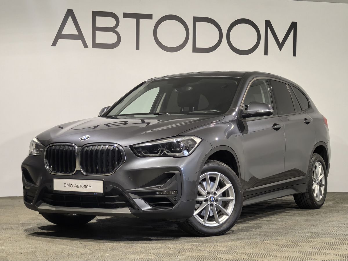 BMW X1 II (F48) [рестайлинг] 1.5 AMT (140 л.с.) SE Серый 2021 с пробегом 43 089 км