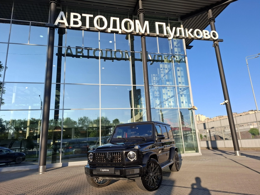 Автомобиль Mercedes-Benz G-Класс III поколение (W463) 350 2.9d AT 4Matic (249 л.с.) Base Чёрный 2021 с пробегом 58 000 км