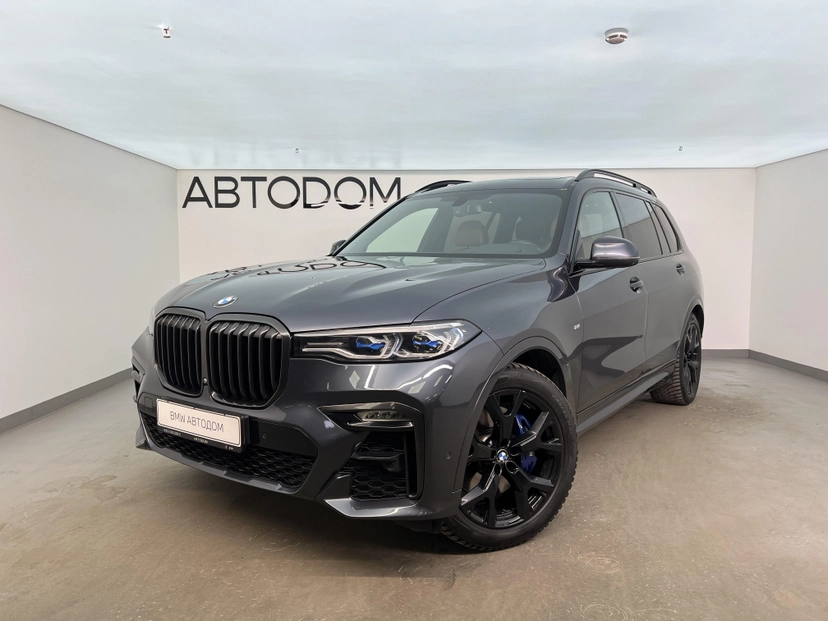 Автомобиль BMW X7 I поколение (G07) 3.0d AT 4WD (249 л.с.) M Sport Pro Серый 2019 с пробегом 113 516 км