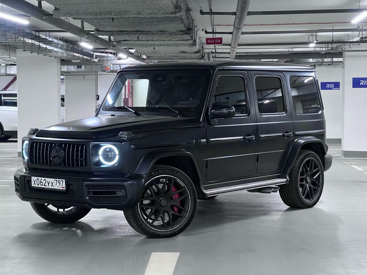 Mercedes-Benz G-Класс AMG II поколение (W463) 63 AMG 4.0 AT 4Matic (585 л.с.) AMG Чёрный 2022 с пробегом 40 078 км