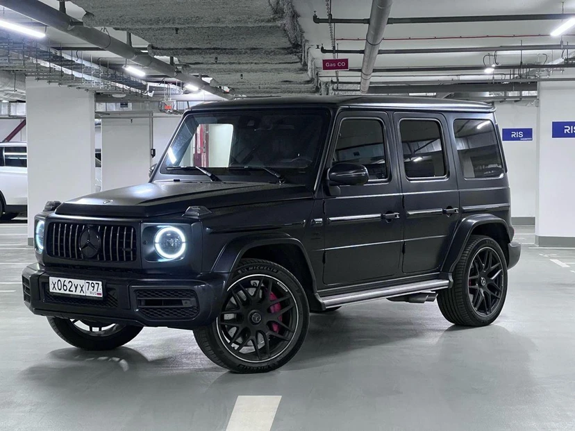 Mercedes-Benz G-Класс AMG II поколение (W463) 63 AMG 4.0 AT 4Matic (585 л.с.) AMG Чёрный 2022 с пробегом 40 078 км