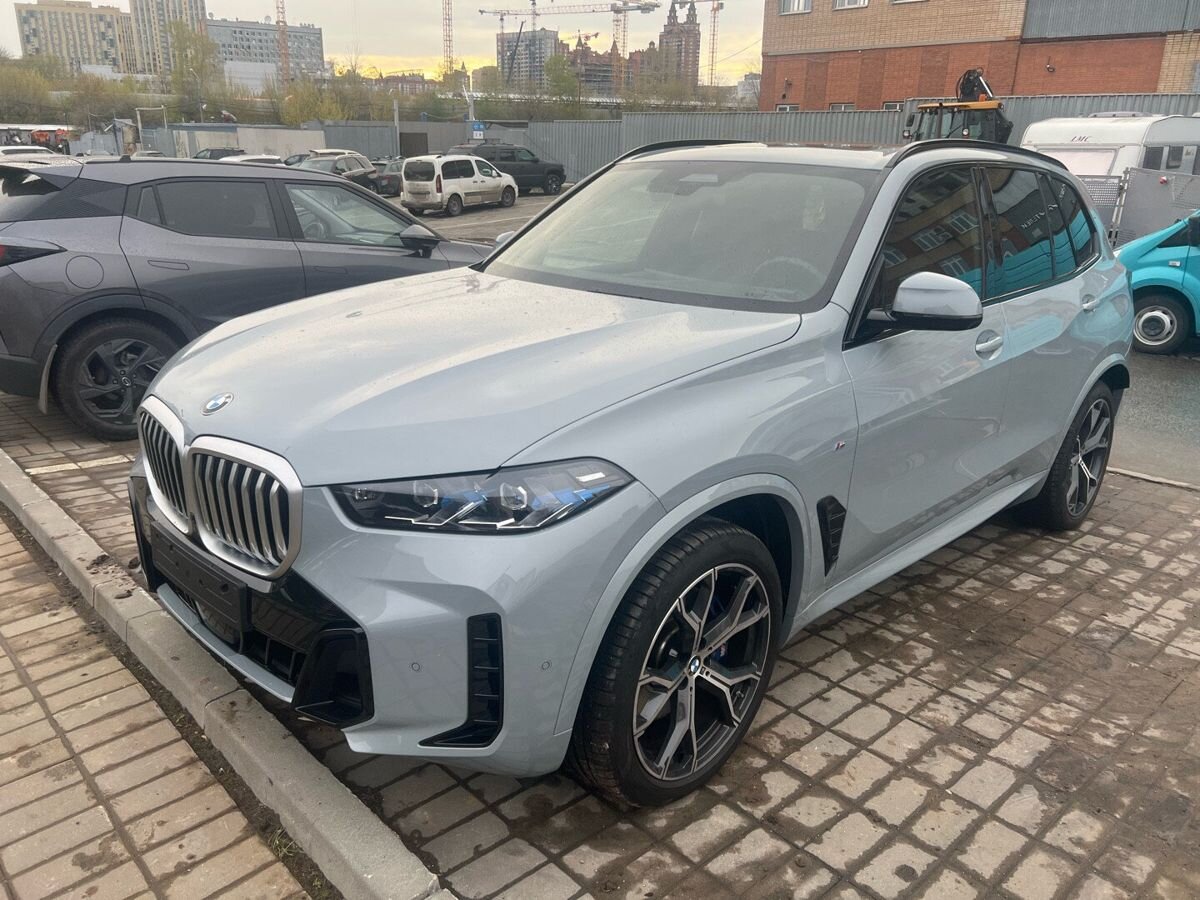 BMW X5 IV (G05) [рестайлинг] 3.0d AT 4WD (286 л.с.) M Sport Серый 2025 с пробегом 11 913 км