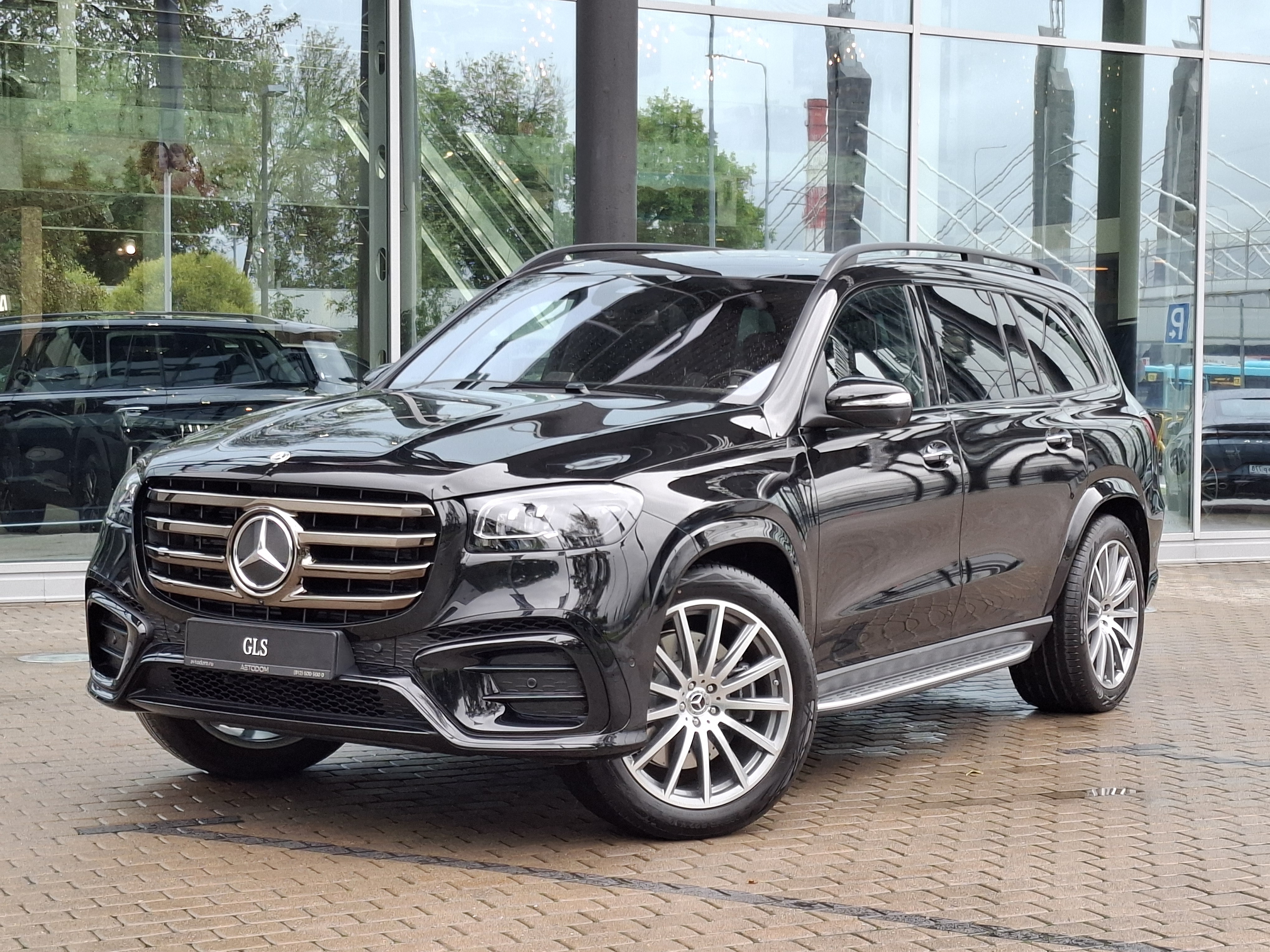 Mercedes-Benz GLS II (X167) [рестайлинг] 450 3.0d AT 4Matic (367 л.с.) Base Чёрный 2025 