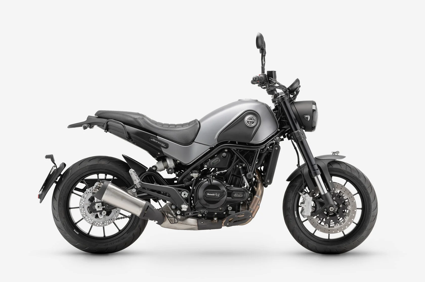 Мотоцикл Benelli Leoncino 500 I поколение Leoncino 500 Base Серый 2024 