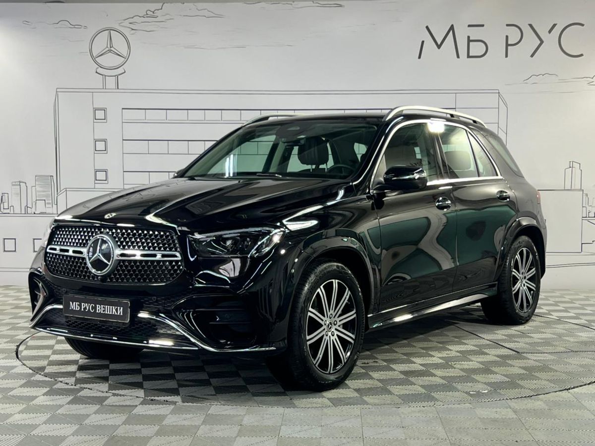 Автомобиль Mercedes-Benz GLE II (V167) [рестайлинг] 2.0 AT 4Matic (258 л.с.) Base Чёрный 2025 с пробегом 50 км