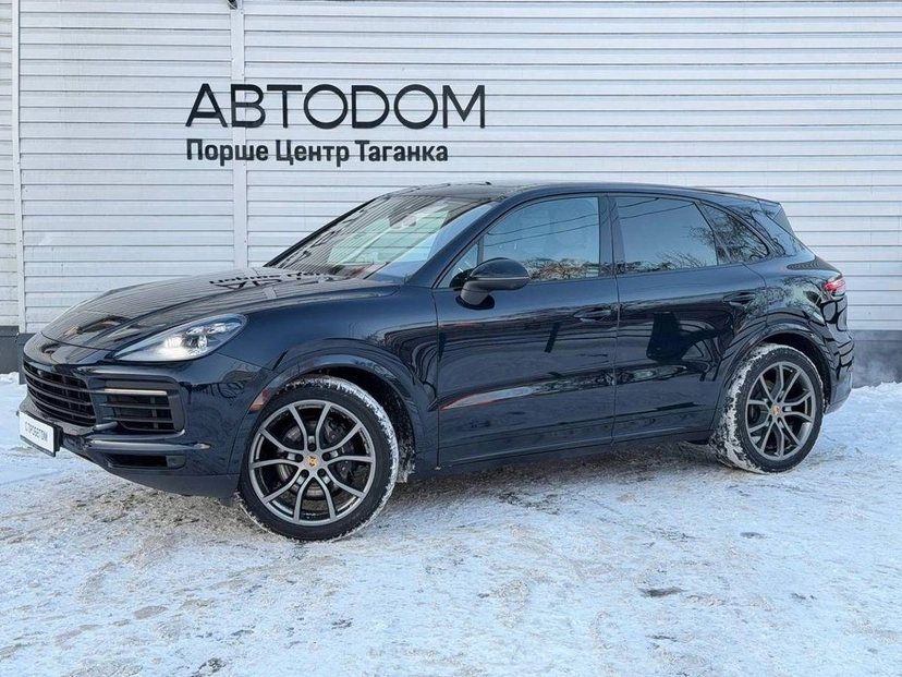 Автомобиль Porsche Cayenne III поколение 3.0 AT 4WD (340 л.с.) Base Синий 2020 с пробегом 141 776 км