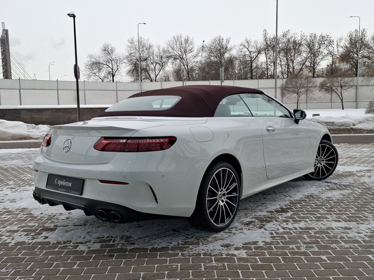 Автомобиль Mercedes-Benz E-Класс V (W213/S213/C238) [рестайлинг] 2.0 AT (249 л.с.) E 300 Sport Белый 2021 с пробегом 11 474 км