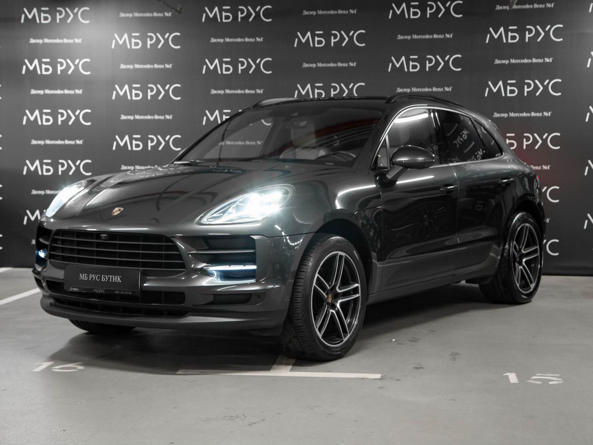 Porsche Macan I [рестайлинг] 2.0 AMT 4WD (252 л.с.) Base Серый 2019 с пробегом 81 475 км